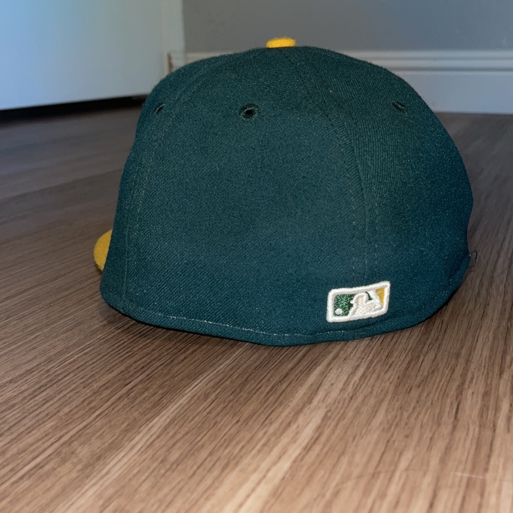 Signed A’s Hat - image 3